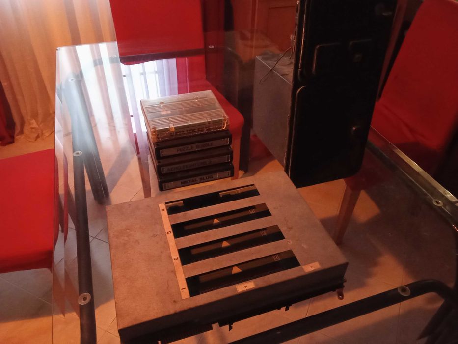 Conjunto de artigos para máquina de arcada