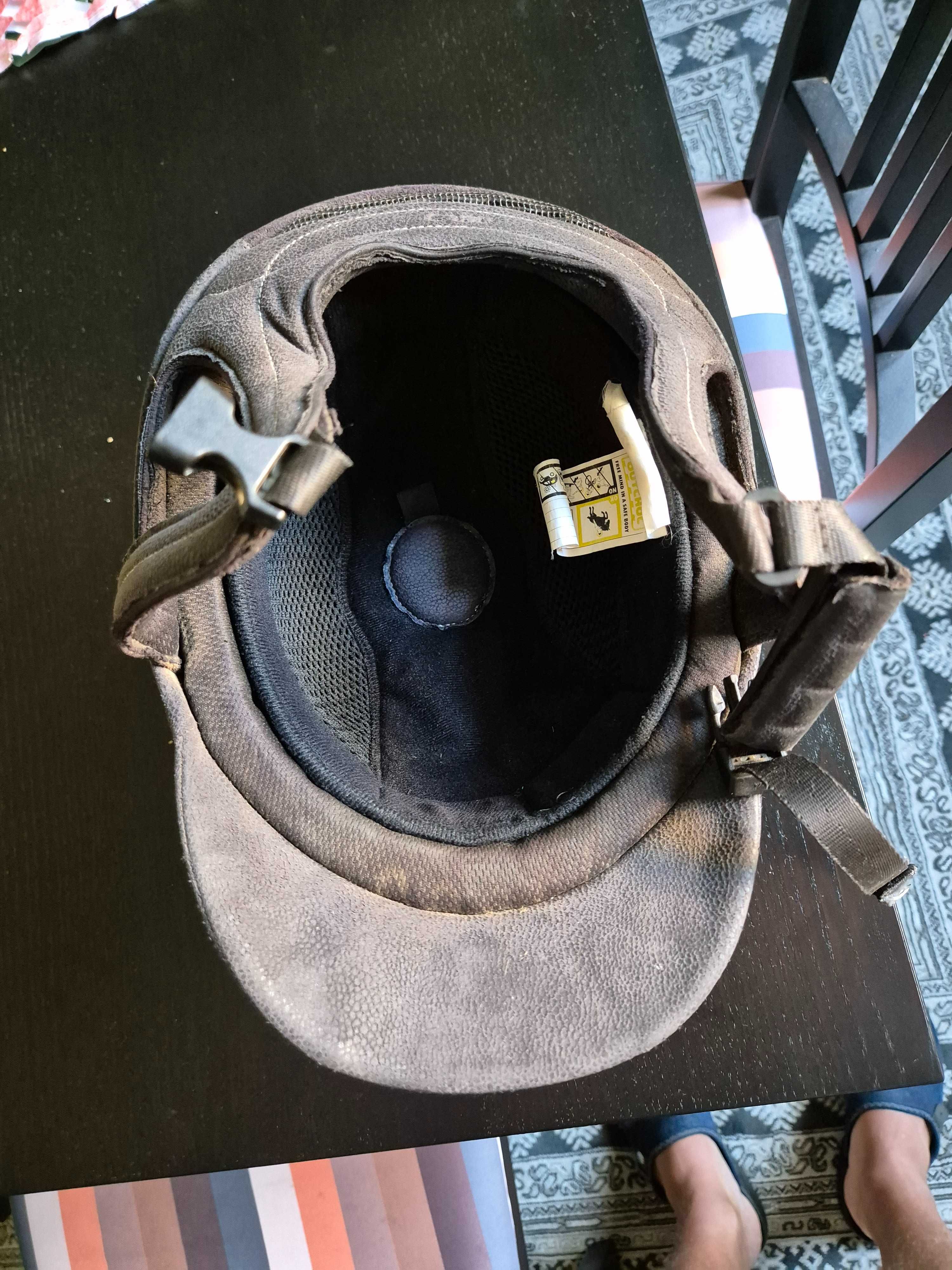 Kask Jeździecki Fouganza r. 54