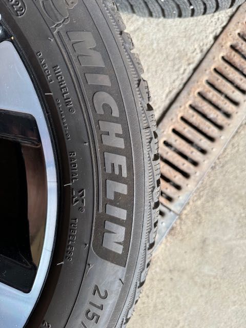 Alufelgi Volvo 215/55/18 Michelin Idealne