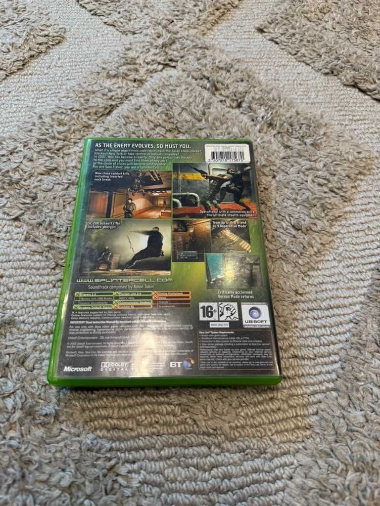 splinter cell chaos theory xbox