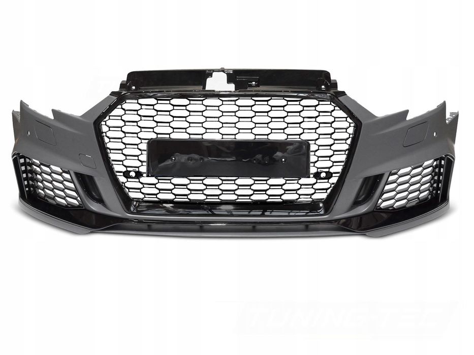 zderzak przod grill kratki tuning r s 3 line look audi a3 8v lift 2016-2020