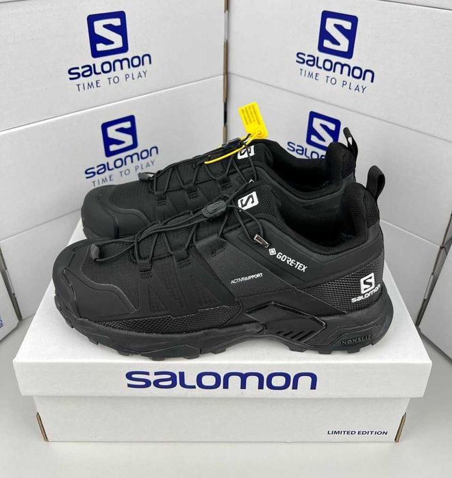 !SALE! Salomon X Ultra 4 (Gore-Tex) Black/White 40 41 42 43 44 45 46