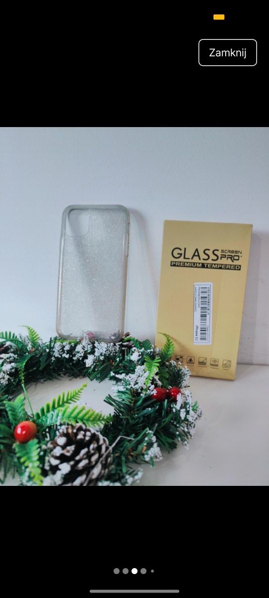 Plecki Etui Case  Obudowa Silikonowe Bezbarwny   Case do iphone 11