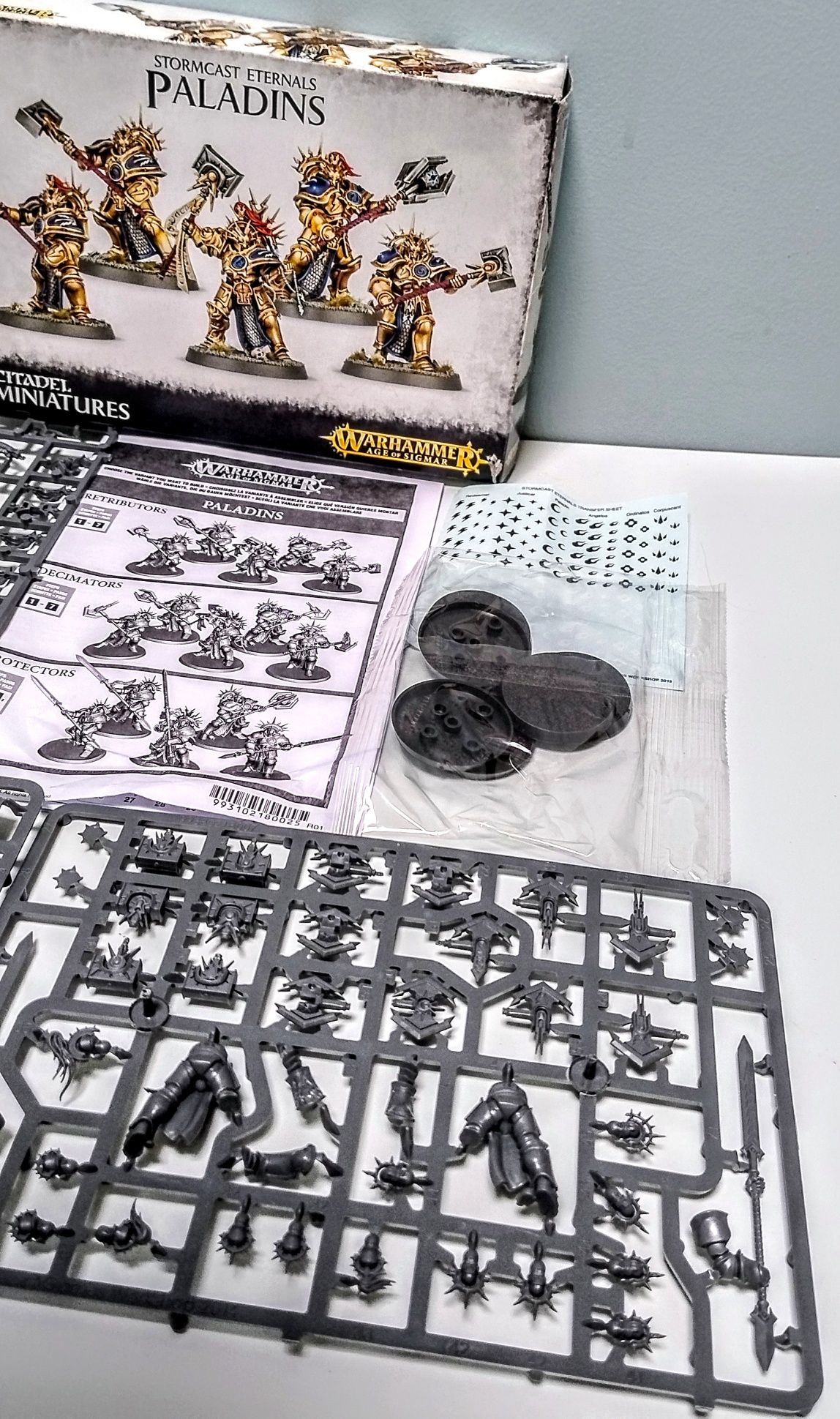 NOWY zesta figurki Warhammer Age of Sigmar Stormcast Eternals Paladins