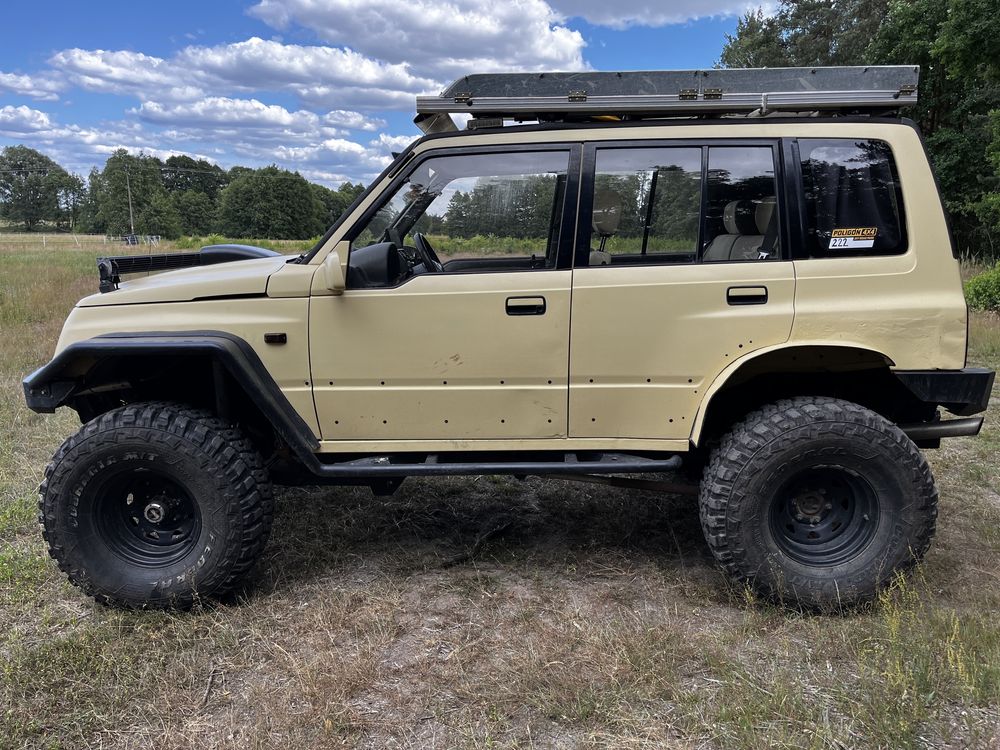 Suzuki Vitara 1.9 TDI PD offroad, mosty patrol 35 cali lift