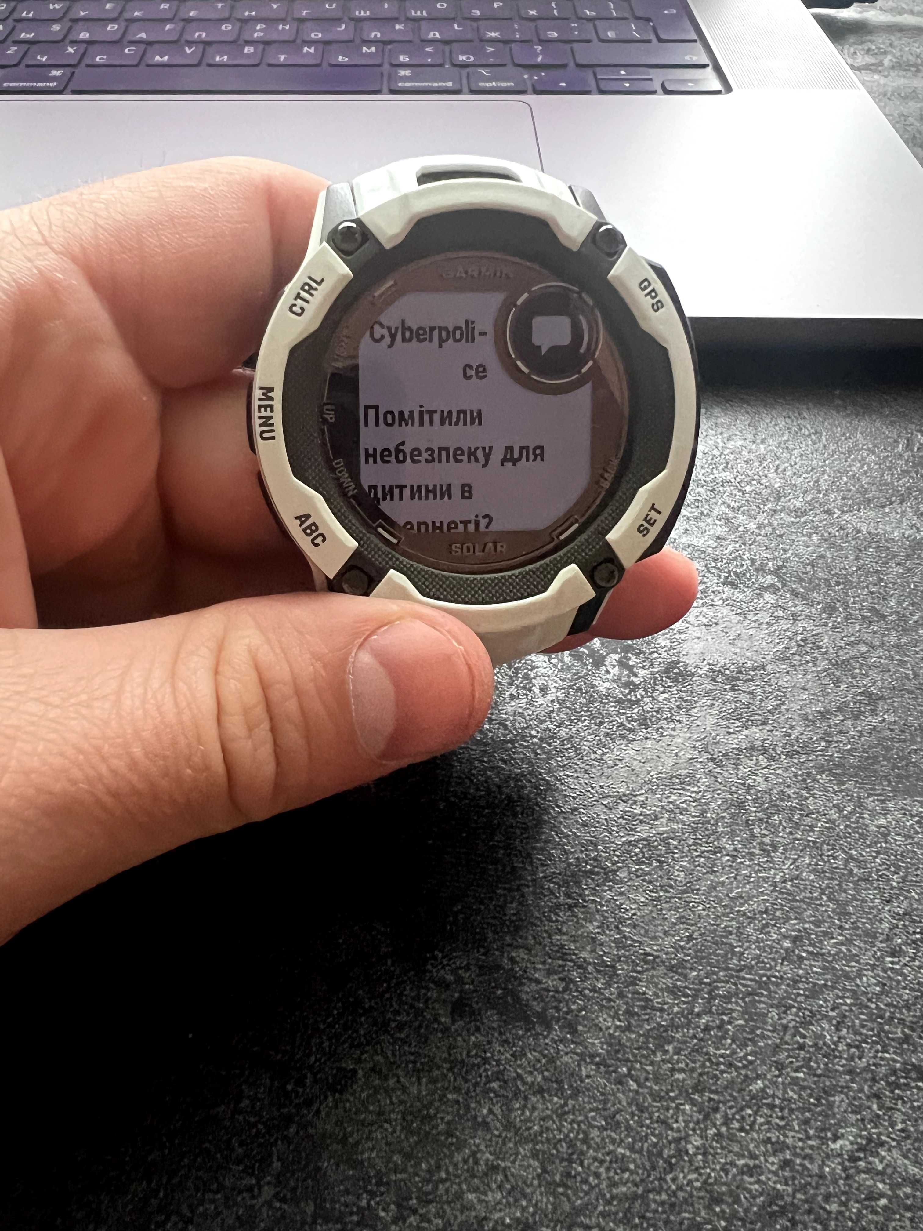 Garmin Instinct 2X Solar Whitestone б/у.