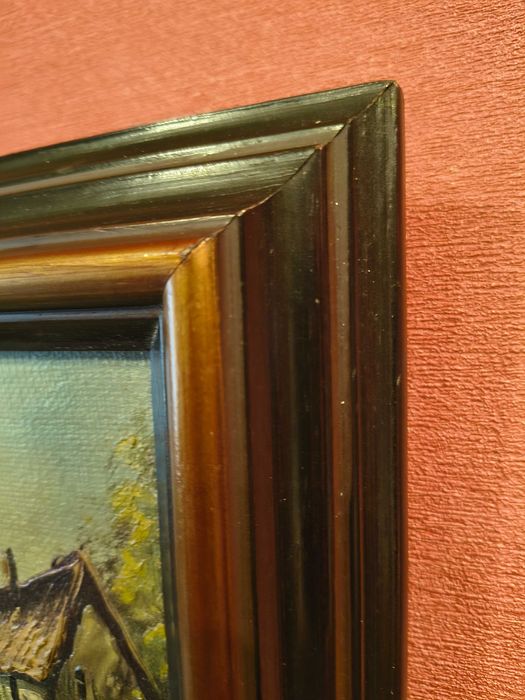 Obraz olejny na płótnie sygnowany podpisem autora + Rama