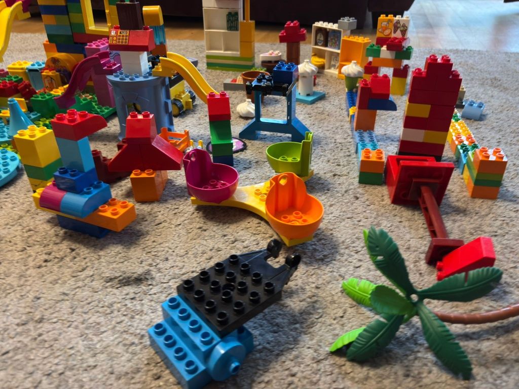 LEGO Duplo, zwierzęta,samochody, zestawy 10906,10840