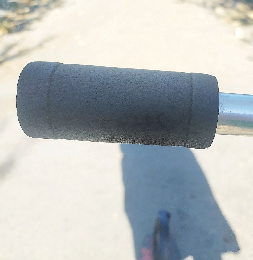 Самокат подростковый Scooter, подойдёт для взрослого небольшого