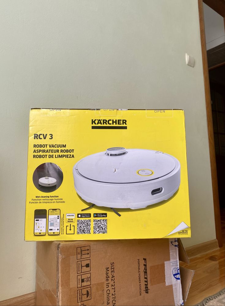 Робот пилосос Karcher RCV 3 новий з функцією миття