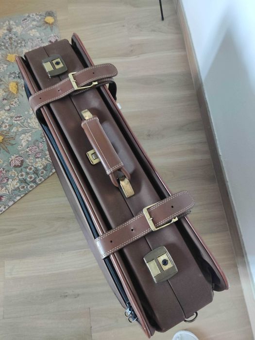 Exclusiva Mala de Viagens Vintage Modarte - Qualidade Portuguesa