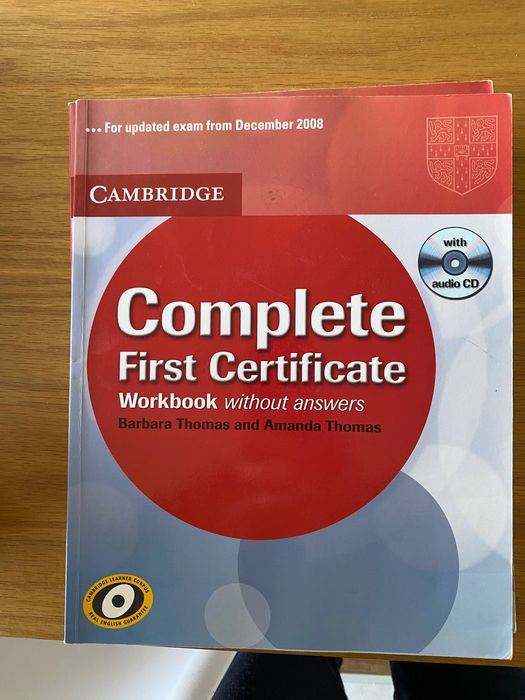 Livros First Certificate in English preparação