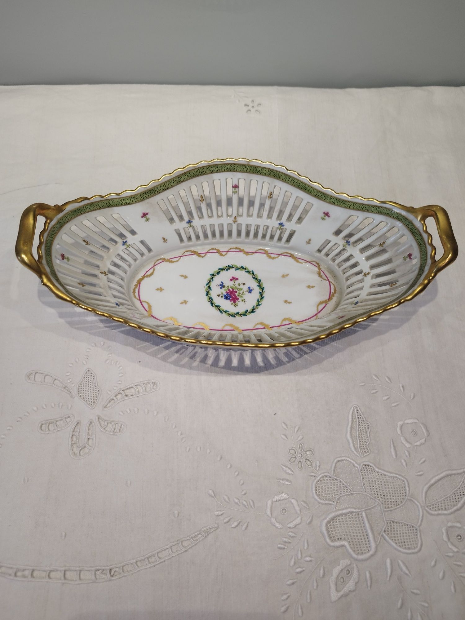 Cesta perfurada Haviland - Limoges
