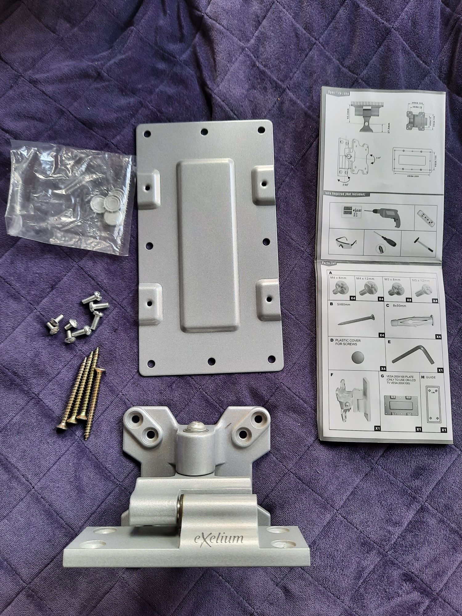 Suporte Parede LCD  Alumínio EXELIUM WORTEN