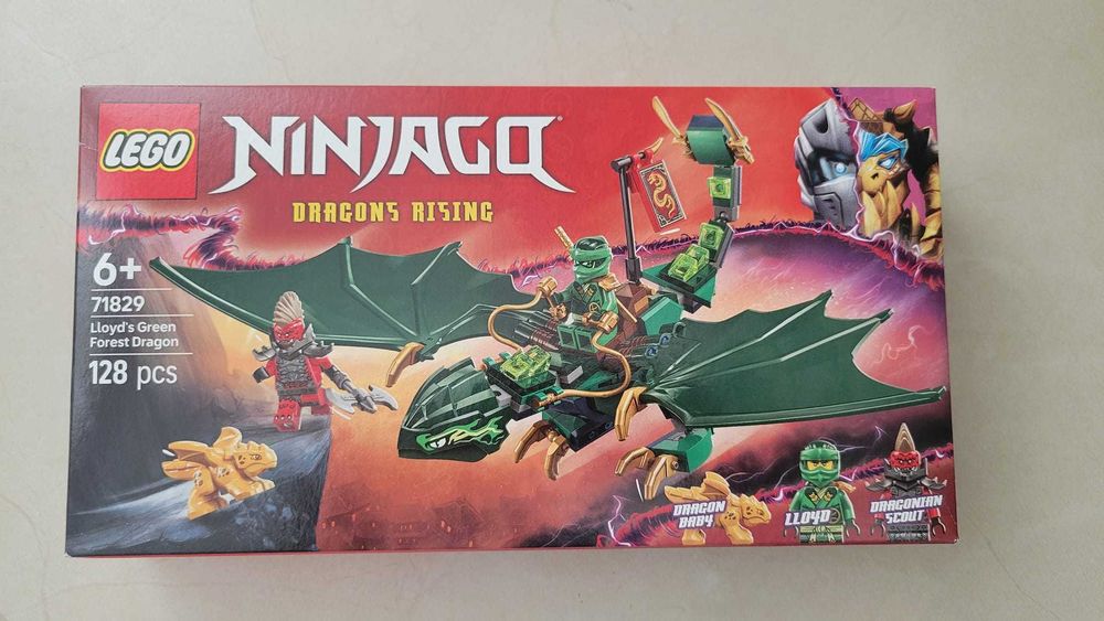 Lego 71829 LLoyd's Green Dragon Novo Selado. -25% do PVP