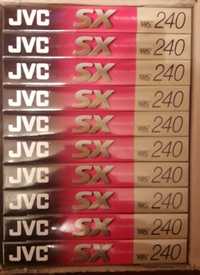 Видеокассеты VHS JVC SX High Performance 240 Japan