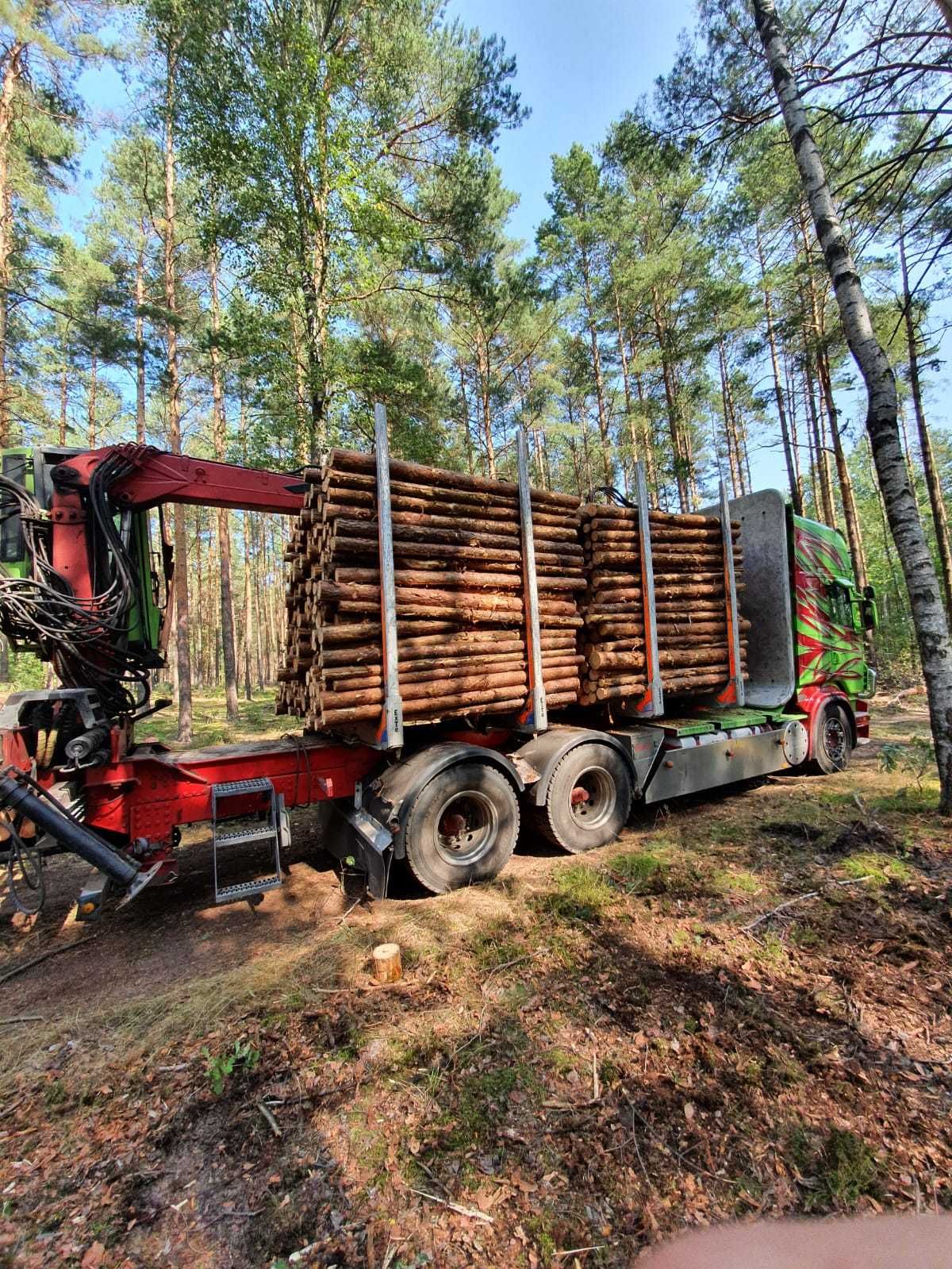 Samochód ciężarowy Scania 2011 r. do drewna