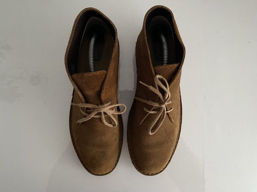 Замшеві Чоловічі Півчобітки / Дезерти  Clarks Desert Boot