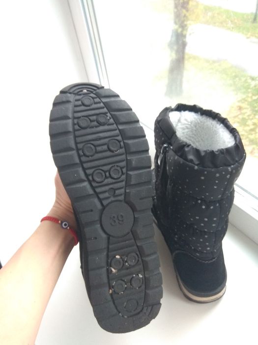 Сапоги жіночі зимові, 39 розмір
