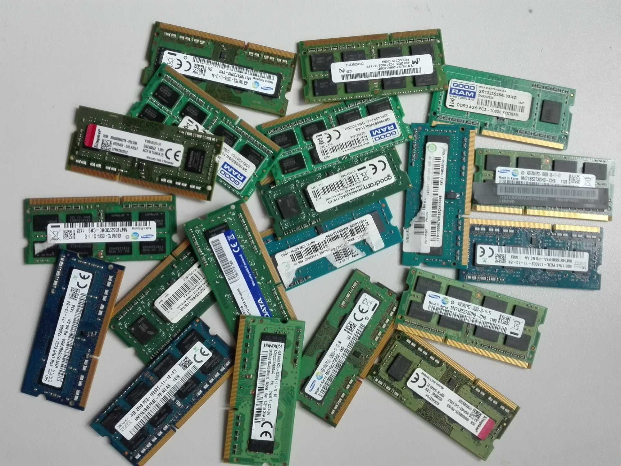 Пам'ять DDR3 4GB  до ноутбуків