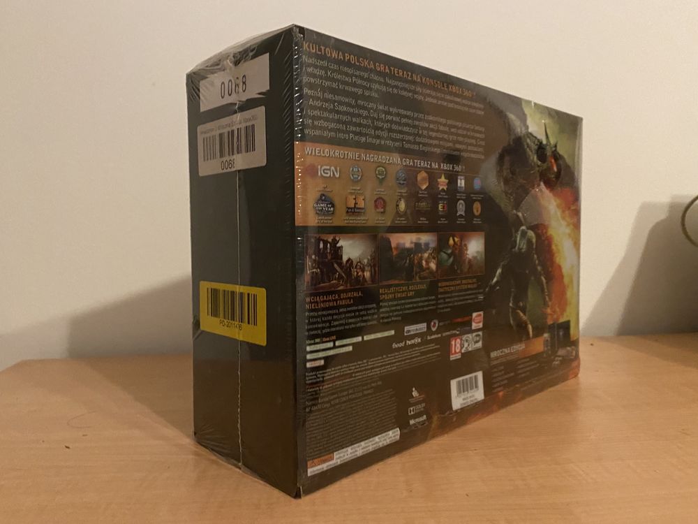 Wiedźmin 2 nr 0068 Mroczna Edycja Kolekcjonerska XBOX