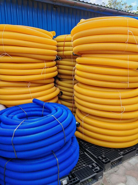 Rura drenarska pełna bez otworów DN100x50m