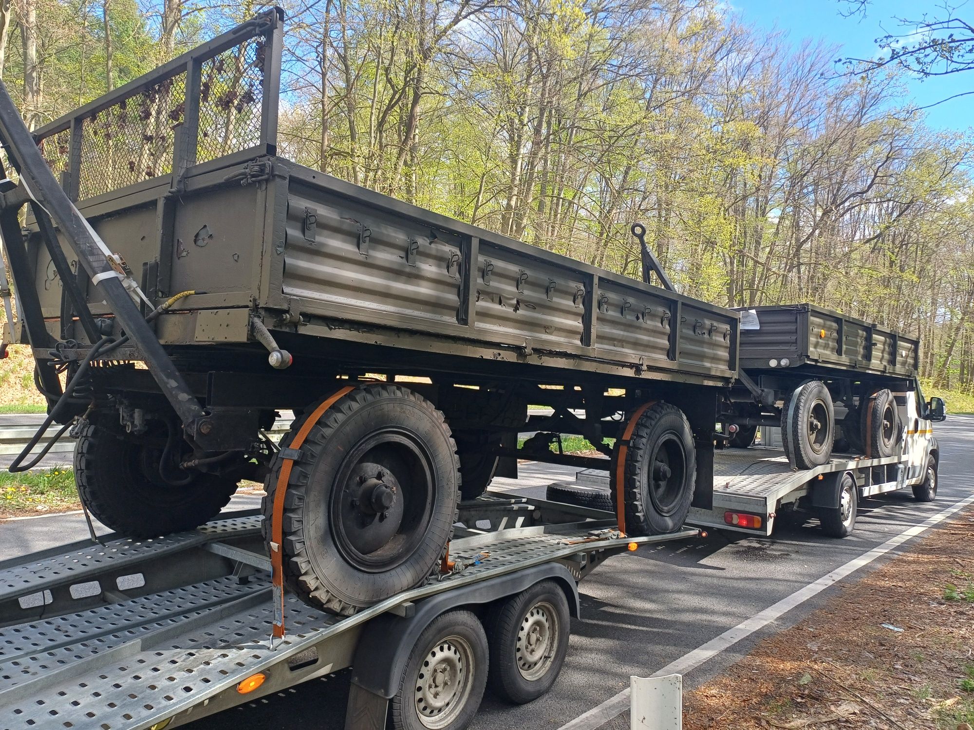 Przyczepa D46 z amw Transport