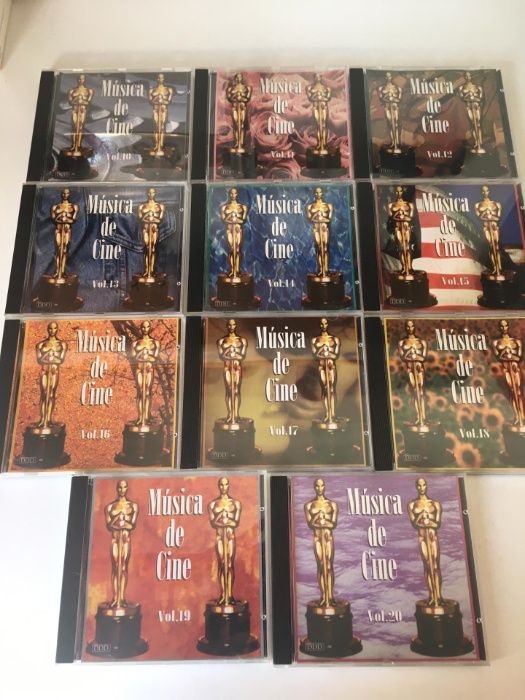 CDs - Música de Cine (20 volumes disponiveis)