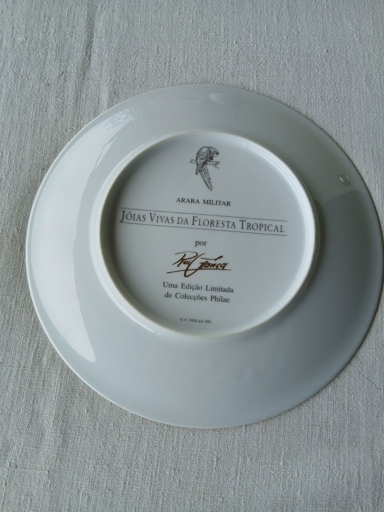 Pratos decorativos de coleção, 1991