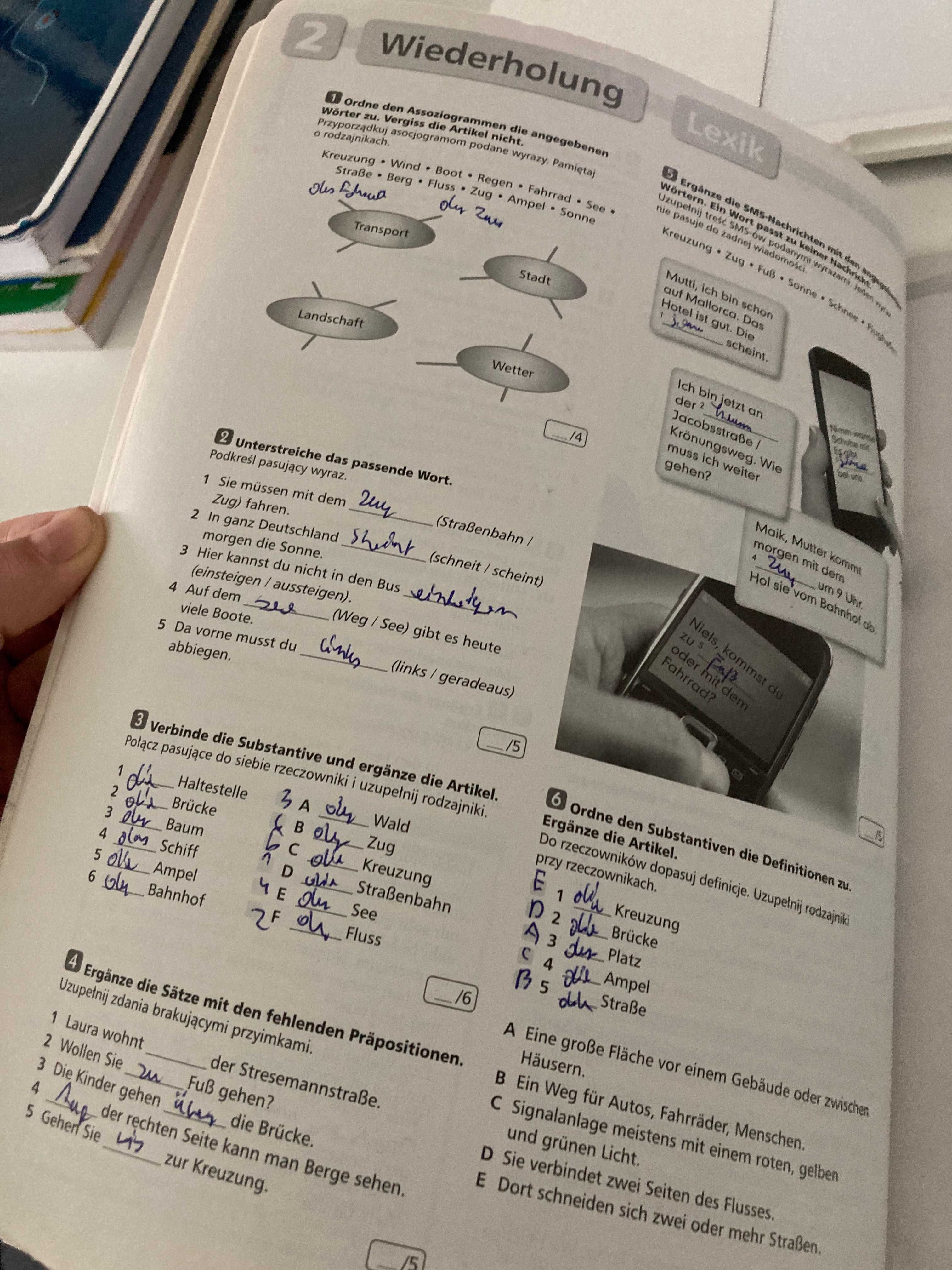 J. niemiecki Infos 2 podręcznik + CD + ćwiczenia / stan bdb