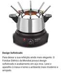 Panela elétrica Mondial para fondue 8 pessoas