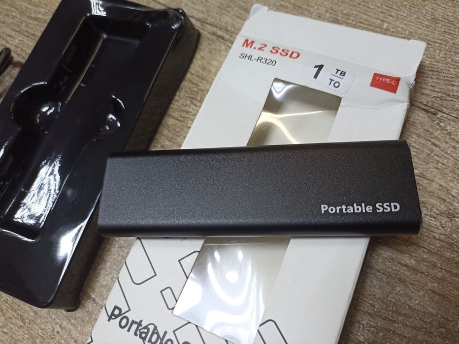 Накопитель 1 Tb usb type-c жёсткий переносной внешний диск