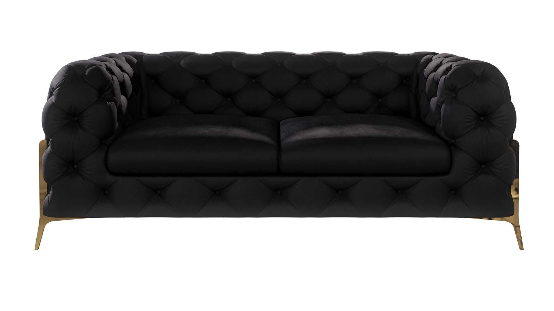 Sofa pikowana chesterfield  Teo high 2 osobowa glamour Wysyłka 48h