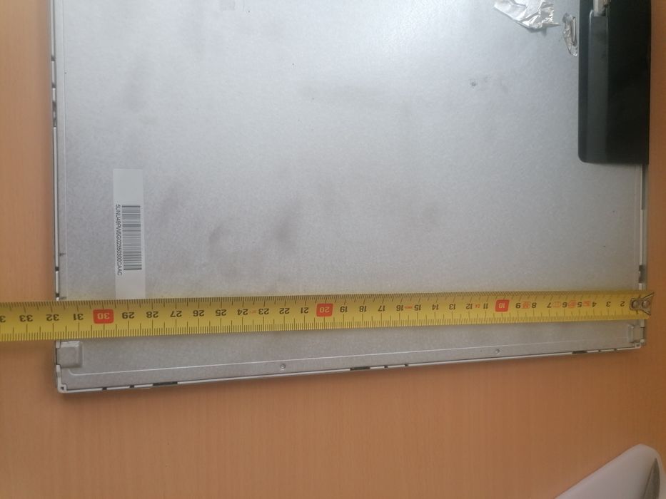 Ecrã de TV a trabalhar