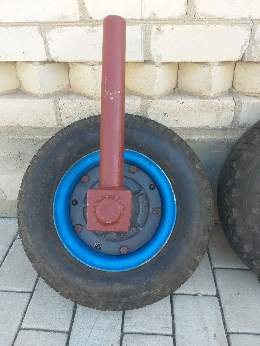 Опорні колеса 5.00.10, ціна за два, продаються парою