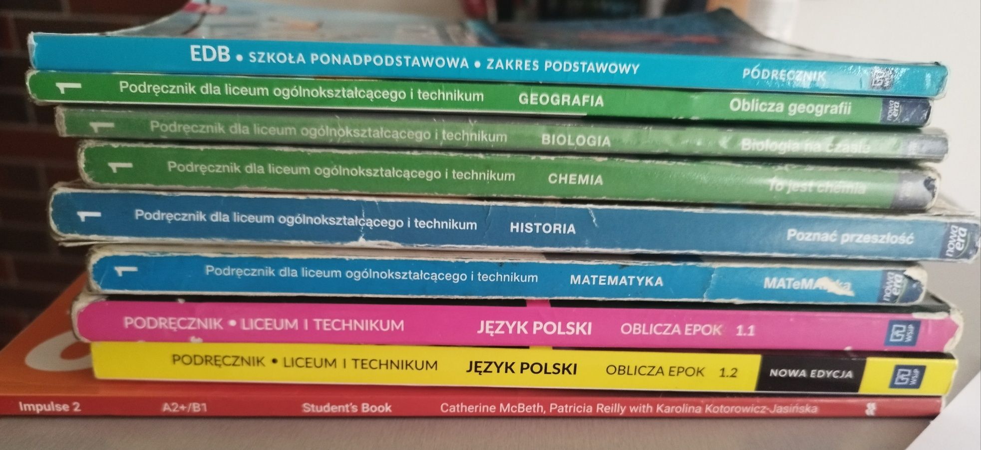 Książki do 1 klasy liceum