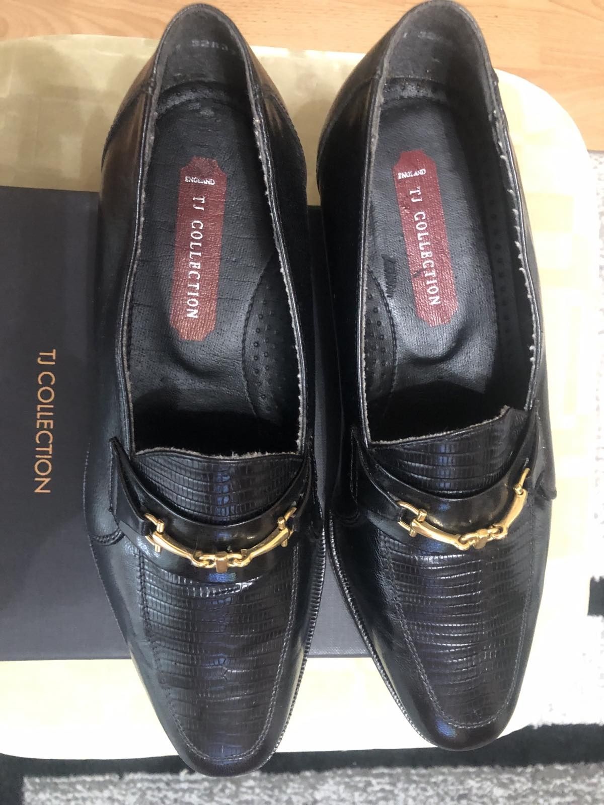 Строгі чоловічі туфлі TJ Collection, Італія. Розмір 42 (устілка 27,5см