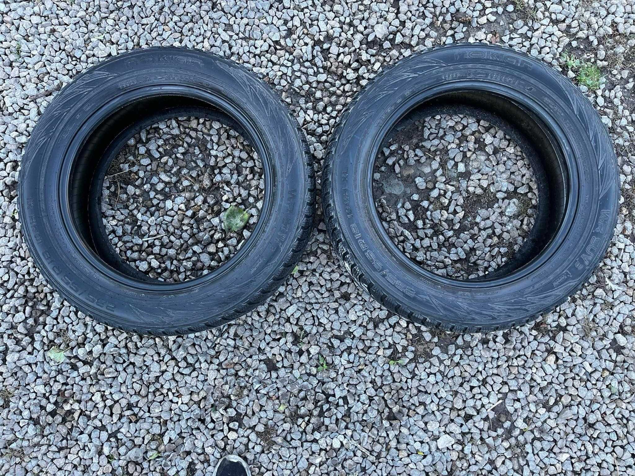 Opony 235/55R18 Nokian WR Suv3 Zima 2sztuki 6,06mm bieżnika