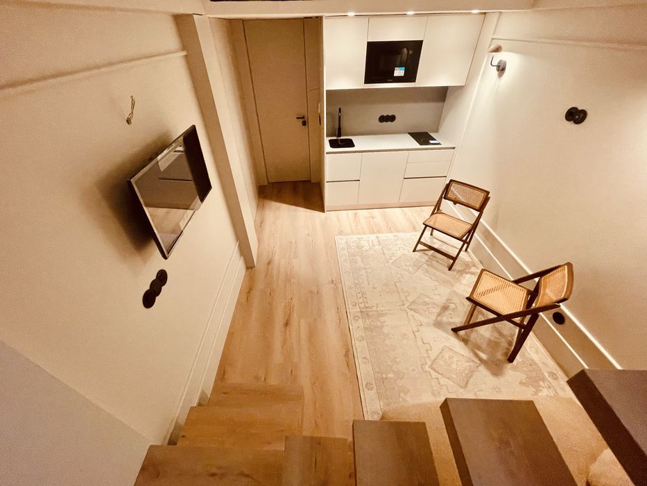 T1 duplex de luxo no centro histórico de Braga