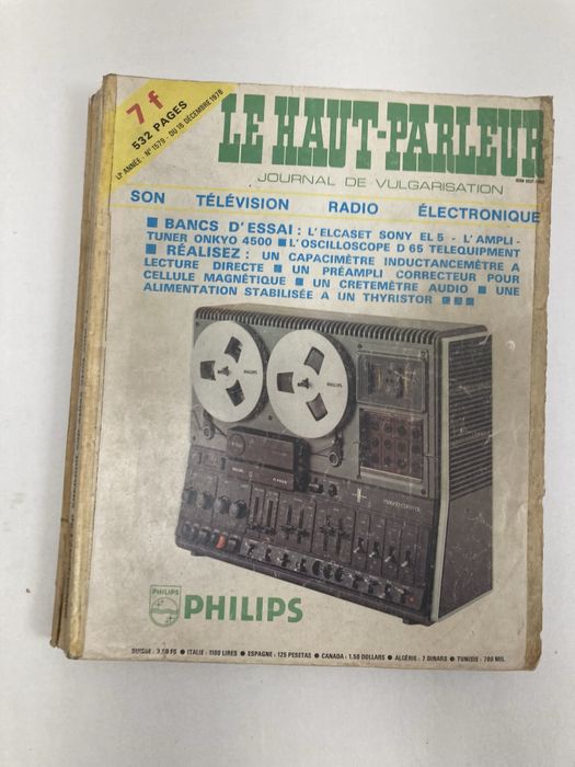 Revistas de Eletrónica, Le Haute-Parleur (em Francês)