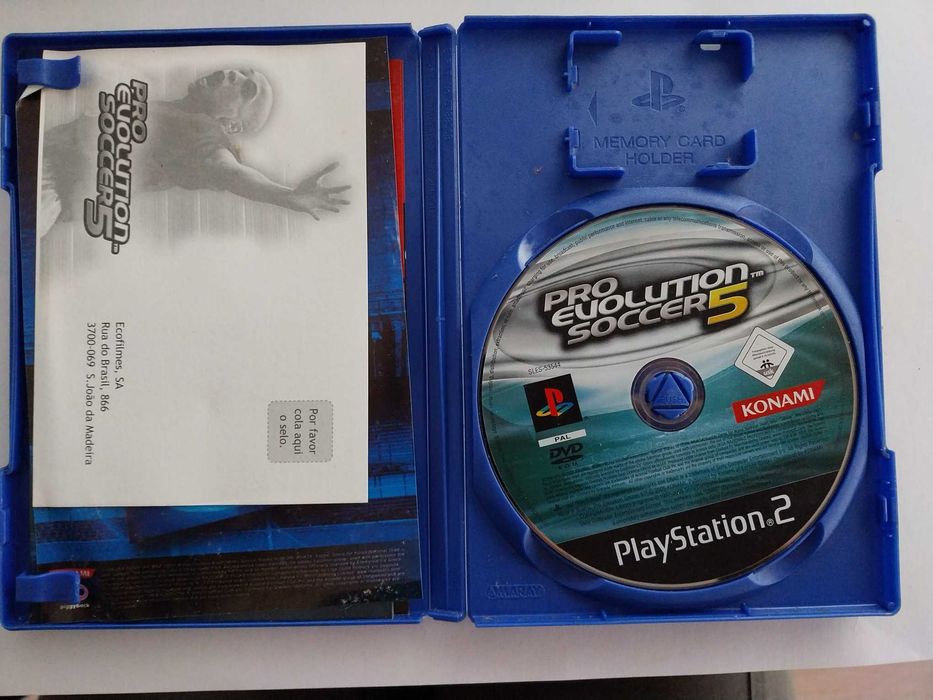 Jogos Playstation 2 originais.