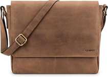 Leabags Torba Skórzana  27X33Cm Laptop 13 Cali Na Ramię