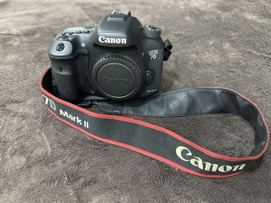 Canon 7D Mark ii muito estimada.