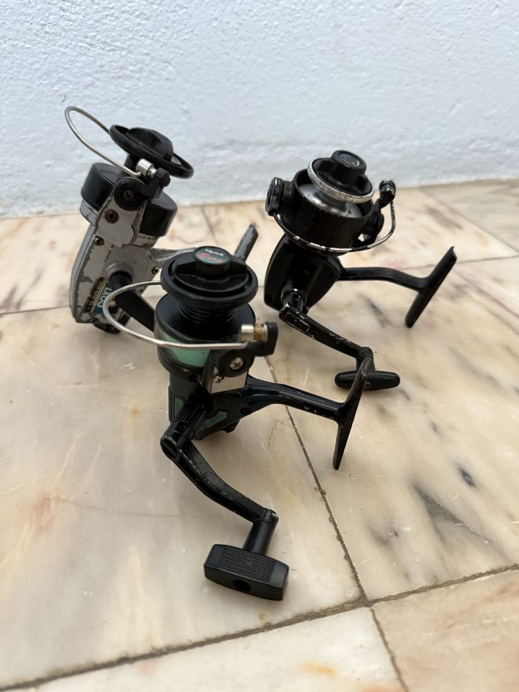 Conjunto 3 carretos pesca