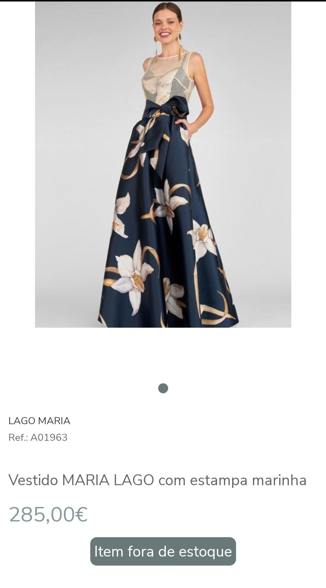 Vestido cerimônia
