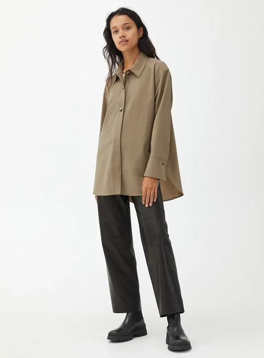 Arket жіноча сорочка оверсайз із шерстяної суміші