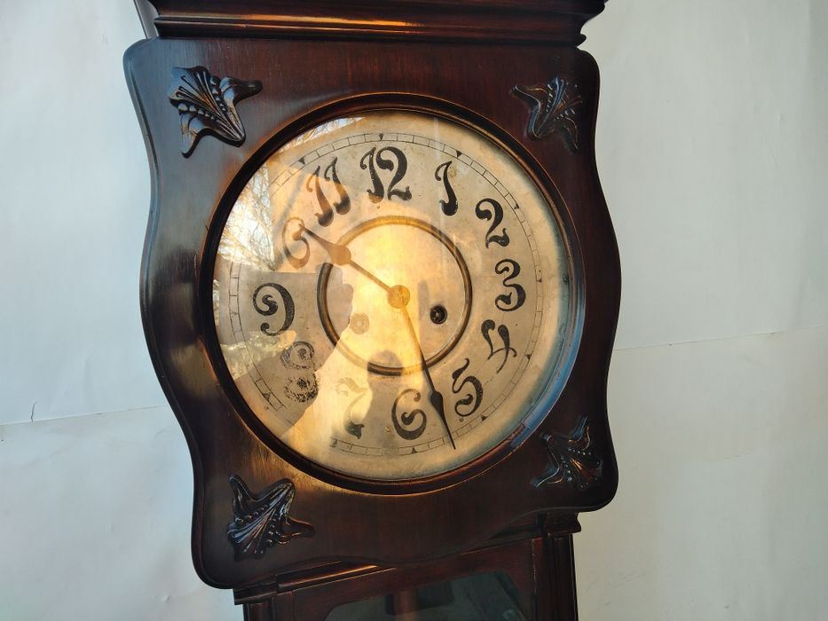 Stary zegar Junghans  mahoń