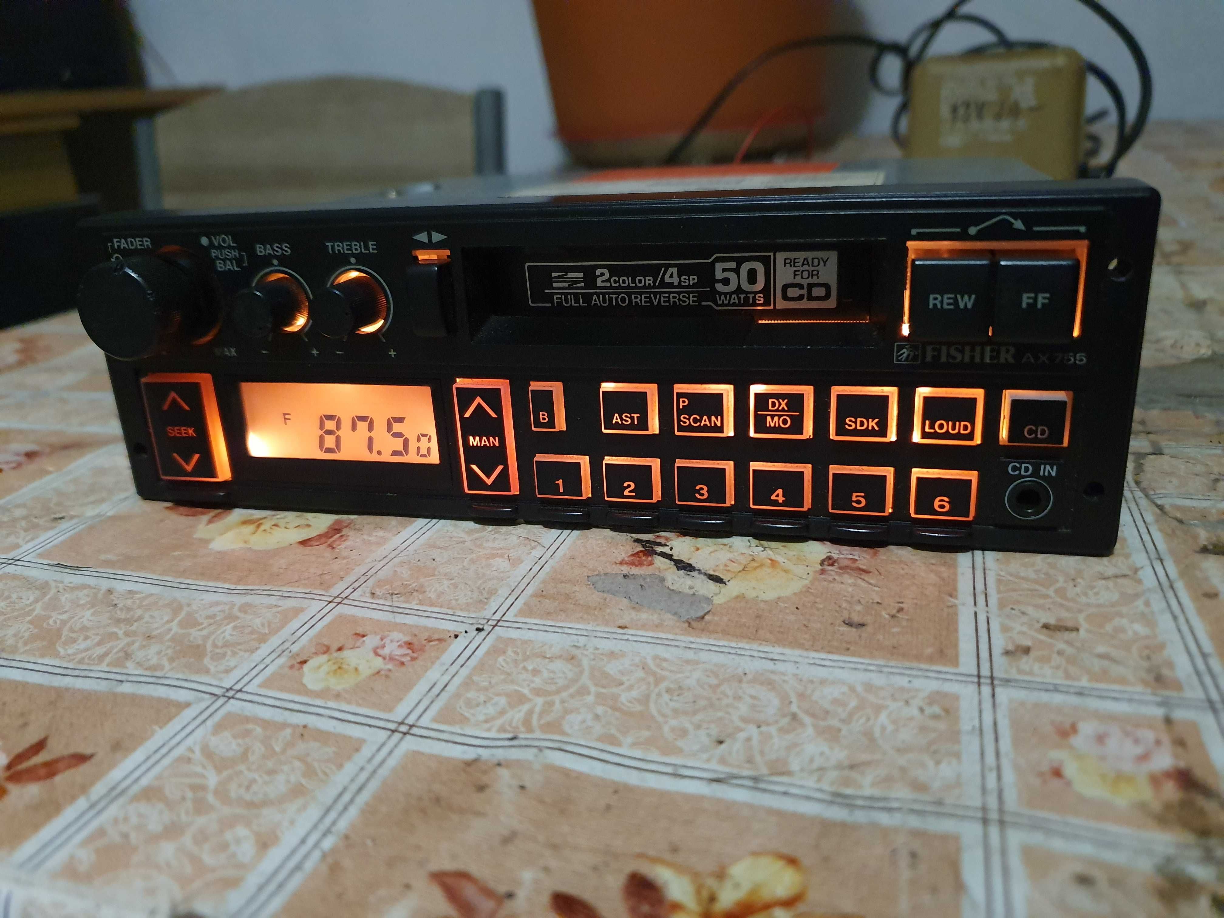 Stare zabytkowe radio Fisher AX755 vintage japan oldtimer