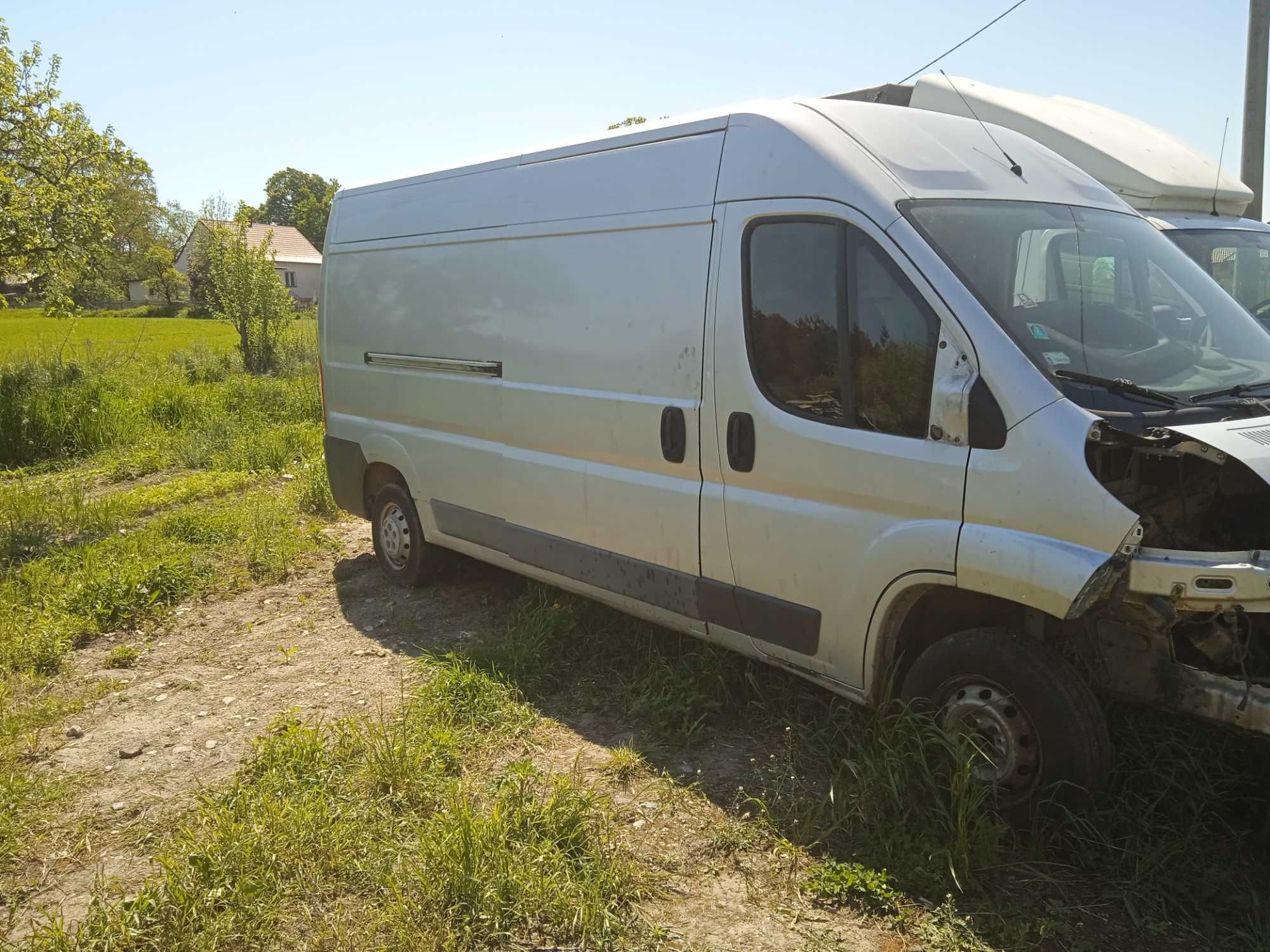 Ducato 2,3 klimatyzacja ćwiartka zawieszenie silnik skrzynia części 13