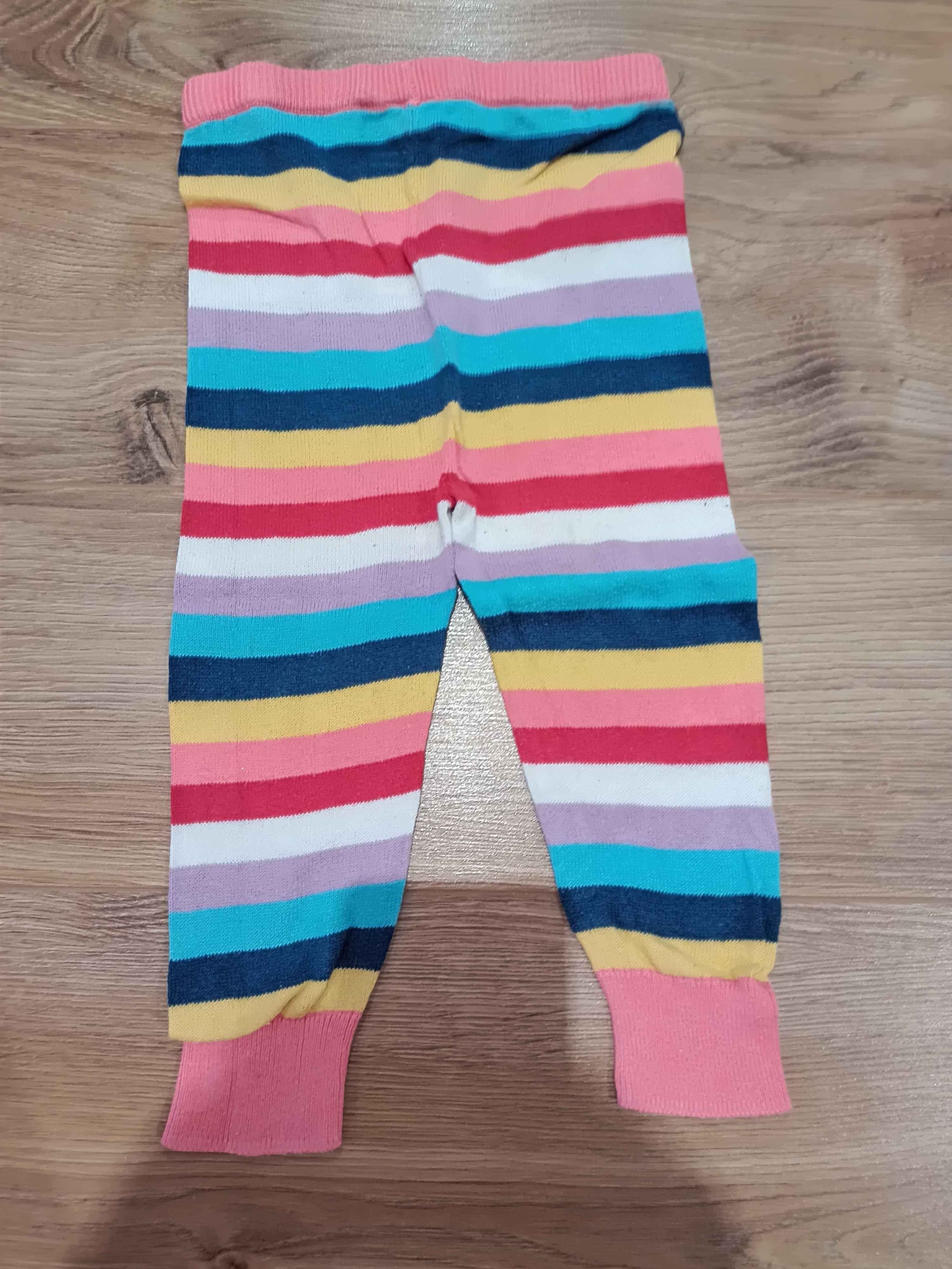 Dres, komplet dzianinowy, GAP 80, kolorowy, stan bardzo dobry